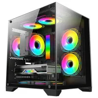 Computador Gamer AMD Ryzen 5 5600GT 3.60GHz, Video Radeon Graphics integrado, Memória 8GB DDR4, SSD 120GB, Fonte 550W Real
