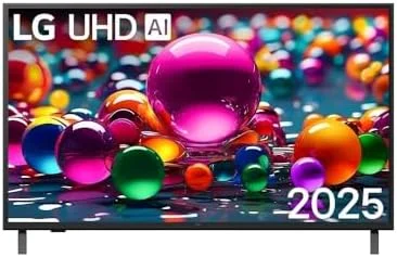 Smart TV 4K 43" LG UHD 43UA75 Processador α7 AI Ger8 4K Super Upscaling Google Cast Alexa Integrado Controle Remoto Padrão WebOS 25
