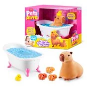 Pelúcia - Pets Alive - Mommy & Baby - Capybara - Surprise - Candide