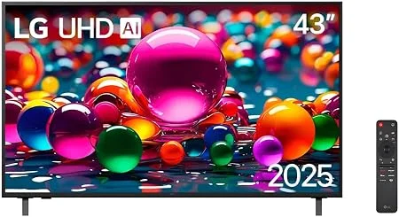 Smart TV 43' LG 43AU801C0SA 4K