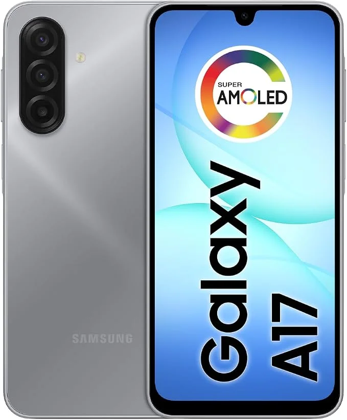 Celular Samsung Galaxy A17, 256GB, 8GB, 50MP Tela 6.7", IP54 - Azul
