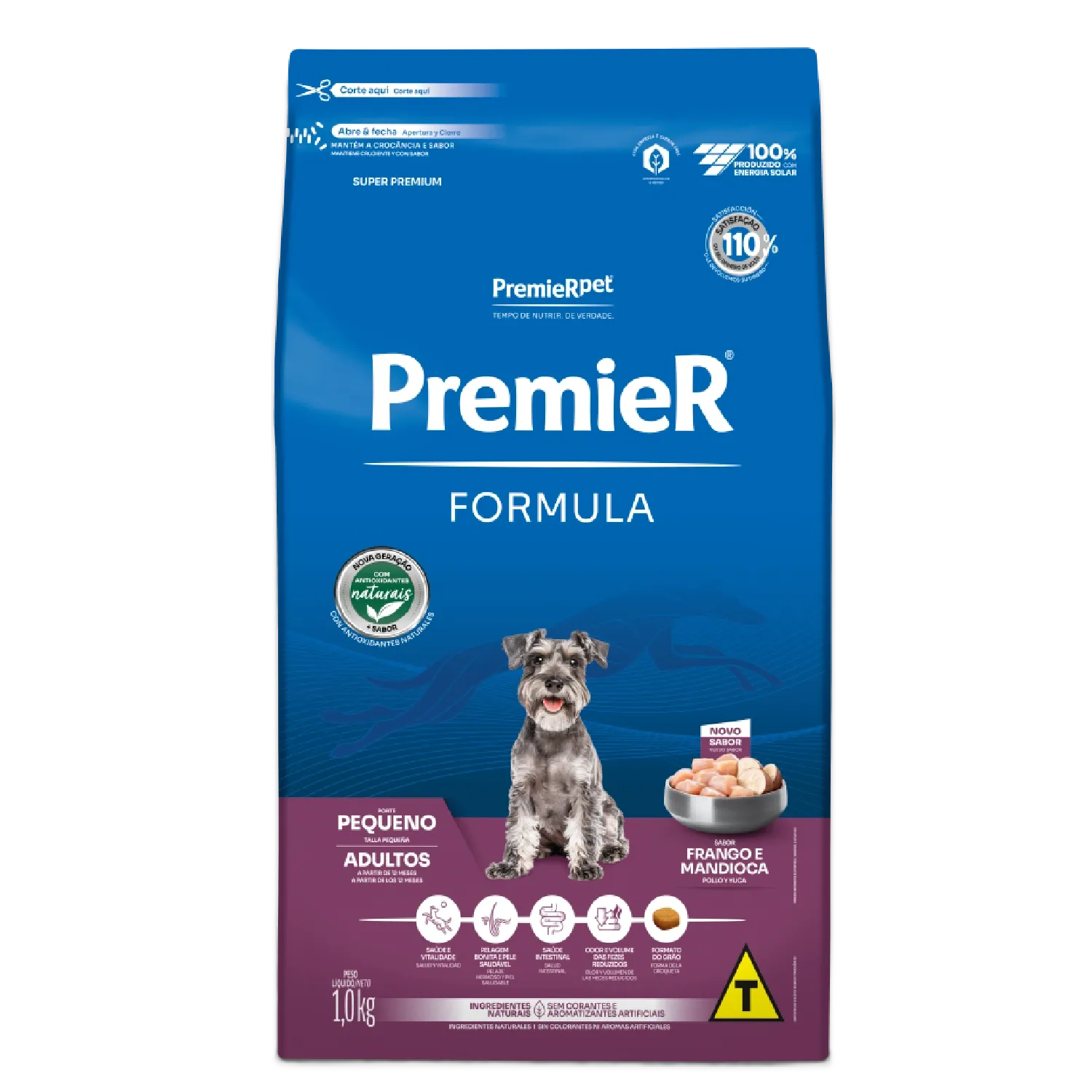 Ração Premier Formula Cães Adultos Raças Pequenas Frango e Mandioca