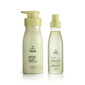 Kit Tododia Pistache em Creme com Creme Desodorante para o Corpo e Body Splash (2 produtos)
