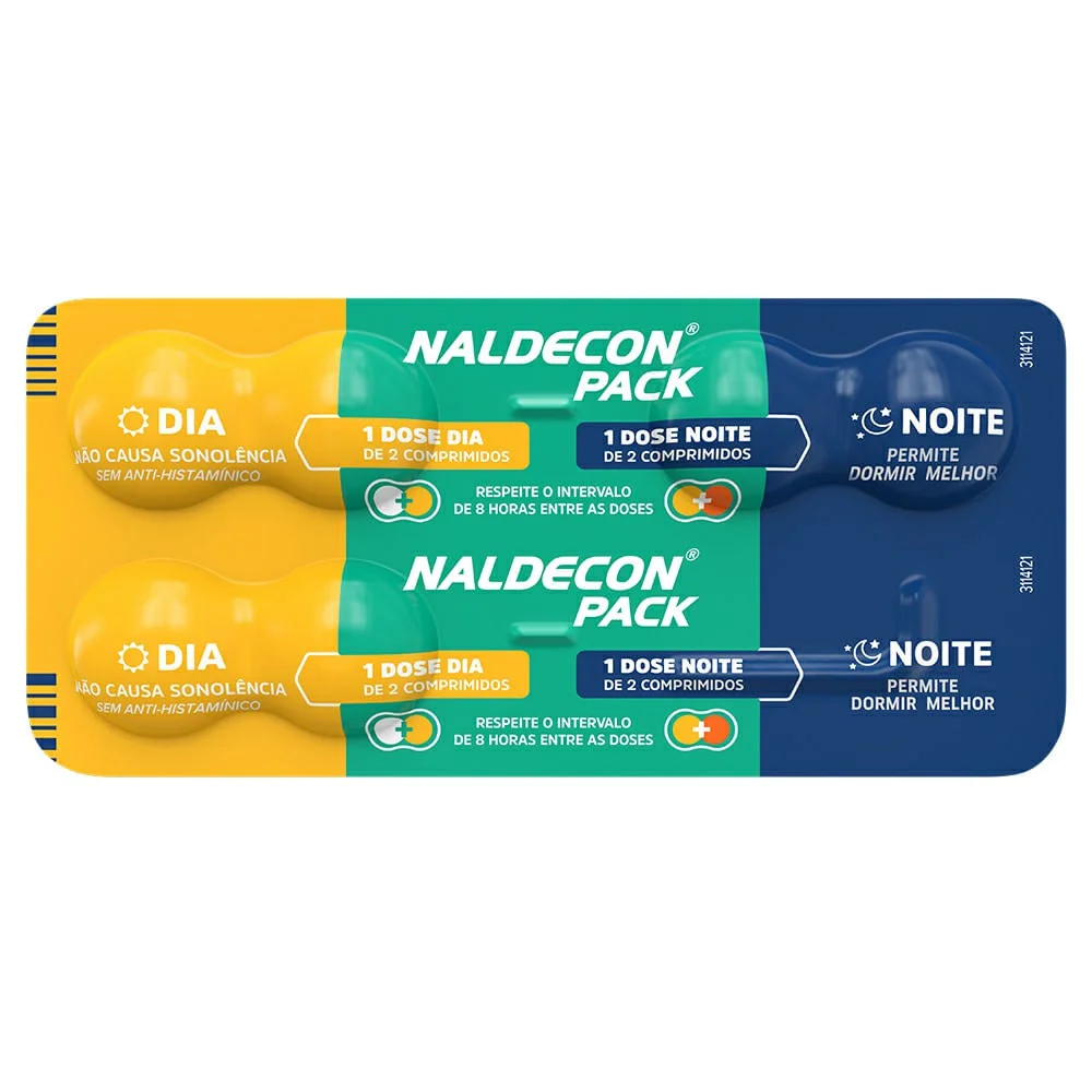 Naldecon Pack Dia e Noite 6 comprimidos