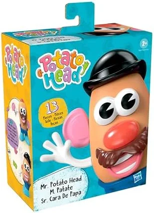 Potato Head Mr. Potato Head - Brinquedo infantil com 13 peças, para crianças a partir dos 2 anos