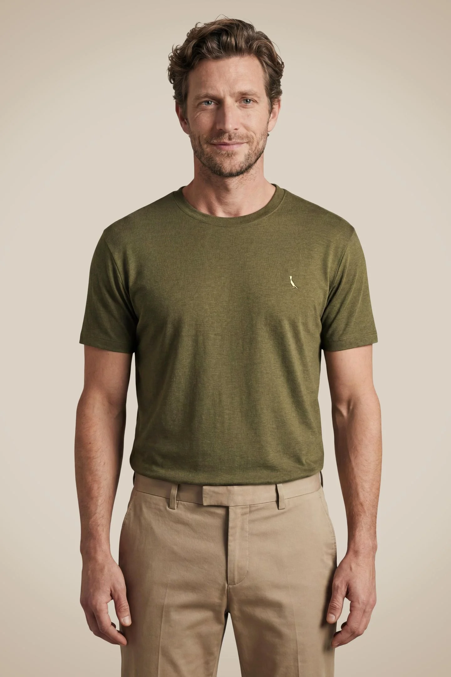 Camiseta Regular Linho Color