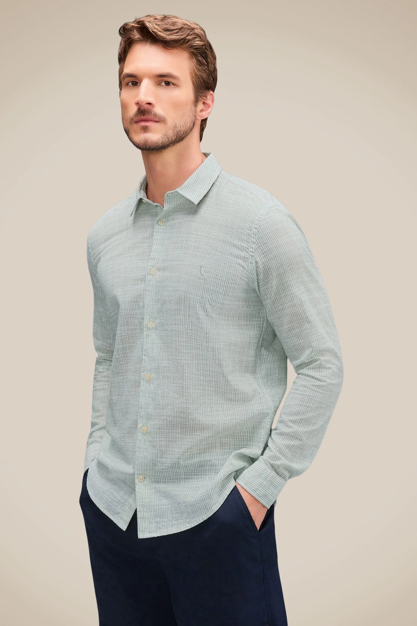 Camisa Ml Listrada Regatta