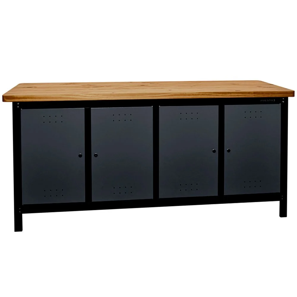 Bancada Profissional Fechada Dark 2M PRESTO-91523