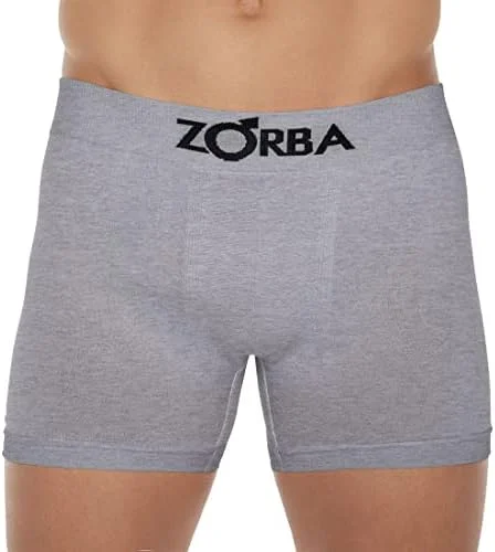 Kit com 10 Cuecas Zorba Boxer Algodão Sem Costura 781 Sortido