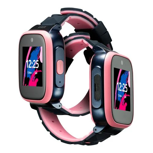 KidWatch Infantil Multilaser 4G + Wi-Fi com Chamada por voz e vídeo + Controle Parental + Localização GPS - Rosa - P9201OUT [Reembalado]