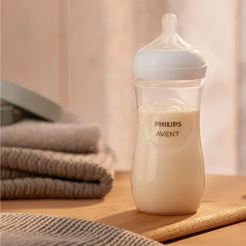 Philips Avent Mamadeira Pétala 3.0 11oz/330ml com bico de fluxo rápido (Fluxo 4), SCY906/01