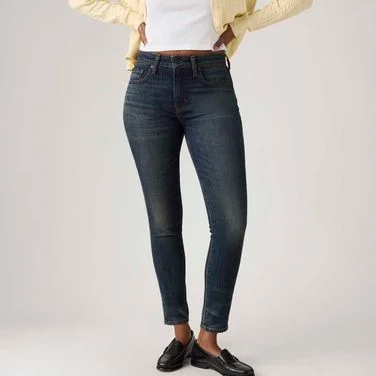 Calça Jeans Levi's® 721 High Rise Skinny Lavagem Escura