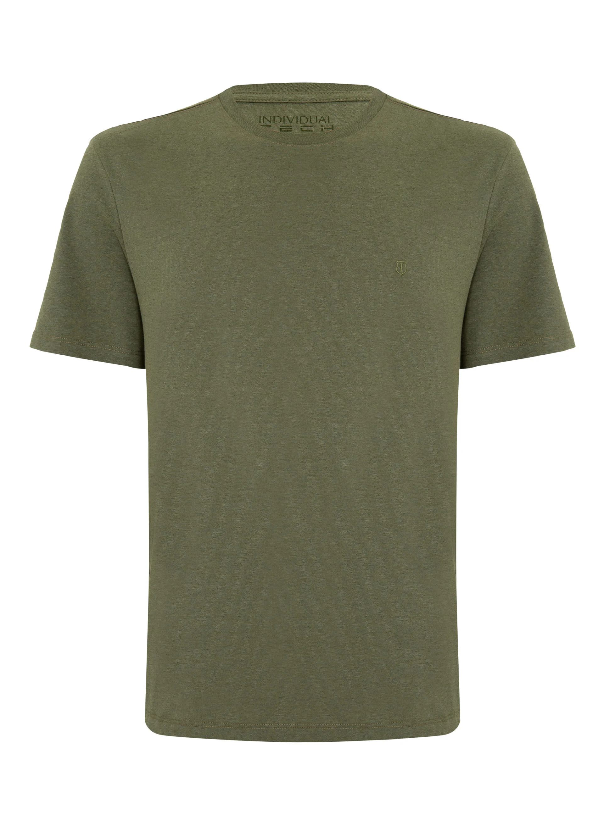 Camiseta Comfort Fit Malha Listras Masculina Individual