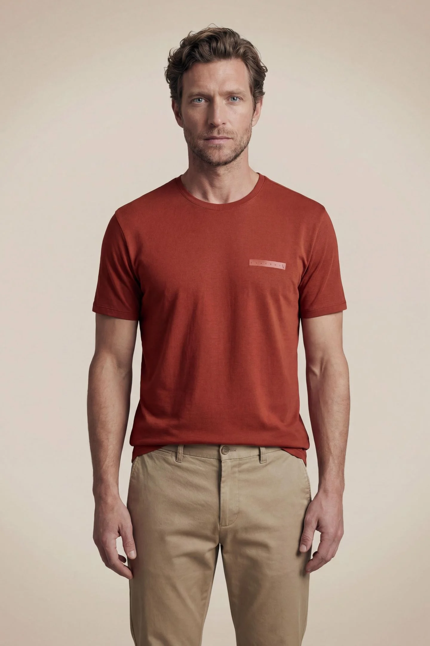 Camiseta Pima Reserva Retangulo Minimal