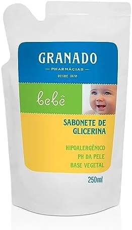 Granado Refil Sabonete Líquido Bebê, Tradicional, 250ml