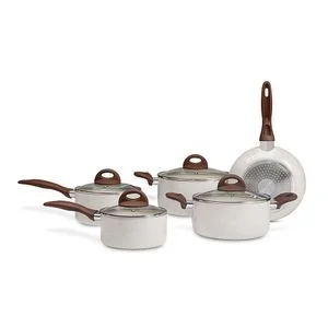 Conjunto de Panelas Smart Plus Indução Vanilla 5 Peças 4774101 - Brinox