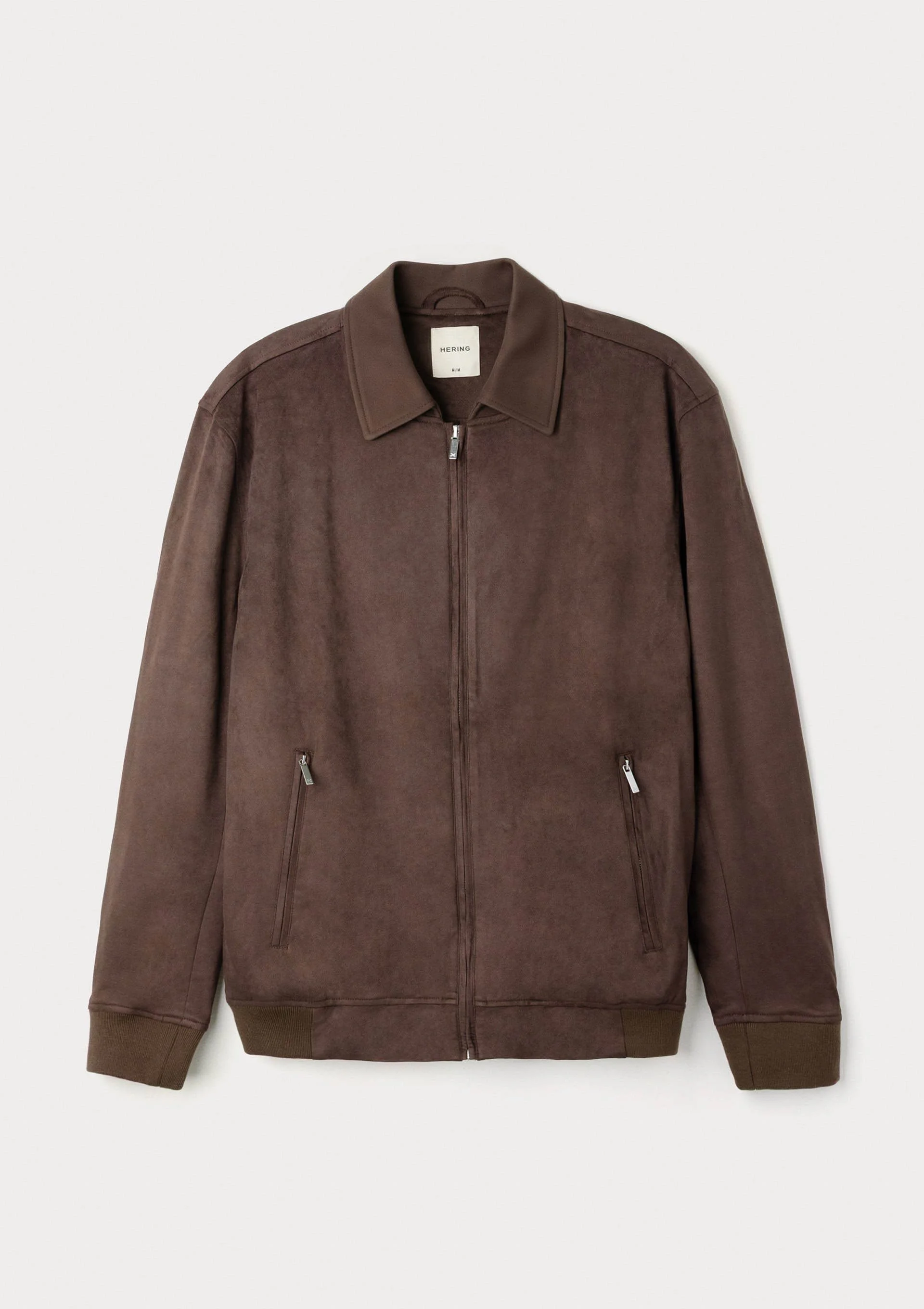 Jaqueta Masculina Em Suede Leve - Marrom