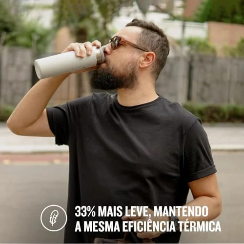 Stanley Garrafa Térmica Aerolight Transit Cream, 591ml