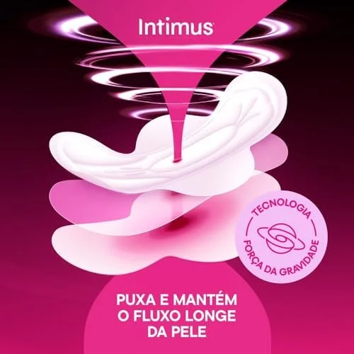Absorvente Intimus Toda Protegida Noturno Suave Com abas 45 un