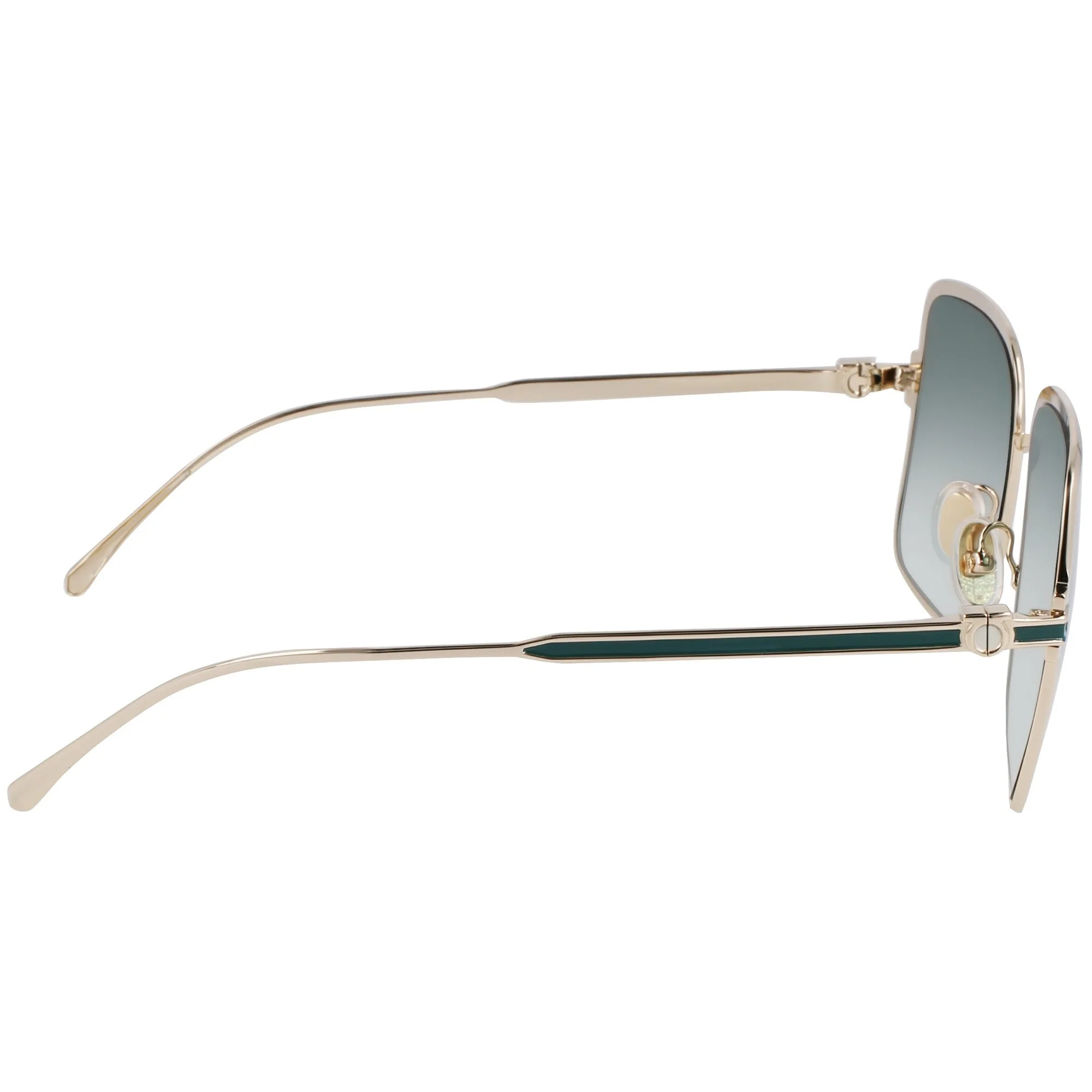 Óculos de Sol Ferragamo SF317S 750 - Dourado 57