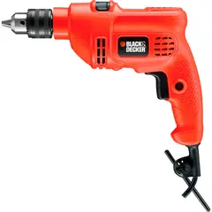 Black&decker - Furadeira de Impacto 3 8" 10mm 560W TM500BR 127V Laranja e Preto Black+Decker
