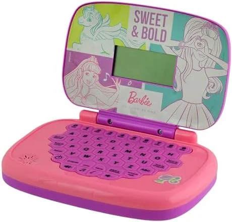 Candide, Laptop Infantil, Barbie, Brinquedo Educativo - Bilíngue