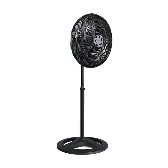 Ventilador de Coluna Ventisol Turbo 50 cm, 3 Velocidades, 135W, Preto