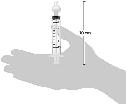 Buba Kit Aspirador Nasal De Sucção E Seringa