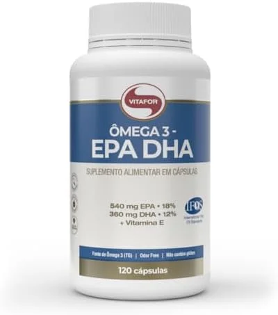 Ômega 3 EPA DHA 1g (120 Caps), VitaFor