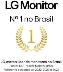 LG UltraGear Monitor Gamer 24" IPS 144Hz (O/C) 1ms (MBR) Full HD (1920x1080) HDR10 NVIDIA G-SYNC AMD FreeSync, Preto - 24G411A