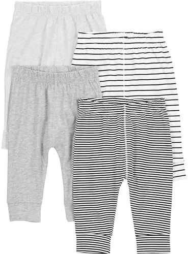 Calças Pacote com 4 calças neutras Simple Joys by Carter'sUnisex Bebê