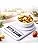 Balança de Cozinha Digital Premium Gourmet Resistente à Água Portátil Base Antiderrapante Visor de Alta Definição Pesagem Precisa Durável Moderna Ideal para Alimentos Frescos Doces Salgados Compacta