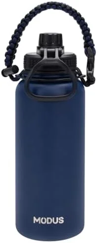 MODUS Garrafa Térmica Esportiva De Inox Com Isolamento A Vácuo 950ML | Azul