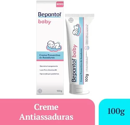 Bepantol Baby Pomada Assadura Bebe, Hipoalergênica, 100g