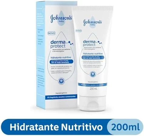 Hidratante Nutritivo Derma Protect JOHNSON'S® Baby 200mL