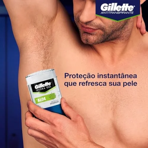 Gillette Desodorante Antitranspirante em Gel Aloe 82 g