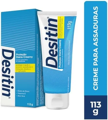 Desitin Proteção Diária Creamy Creme Preventivo De Assaduras Creamy,113g