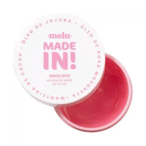 Esfoliante labial Mascavo Made In - Melu