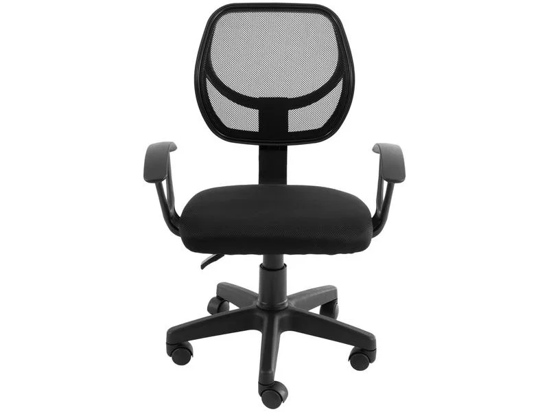 Cadeira de Escritório Diretor Giratória Otello DIR-003 Estofada Preta