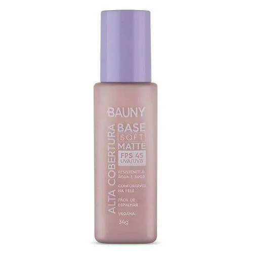 Base Soft Matte Alta cobertura - Bauny