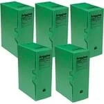 Arquivo morto novaonda fácil 250x130x350mm verde 044008 Polibrás PT 5 UN