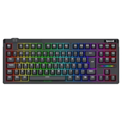 Teclado Magnético Redragon Otiim Rgb Usb Preto Switch Magnético K729Rg